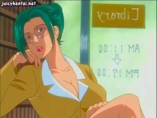 Hentai tóc đỏ cho blowjob