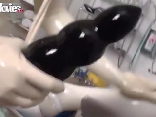 FUN movs German Amateur Latex fetish hospital lesbians