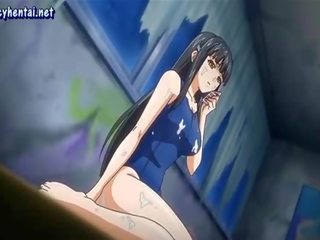 Voluptuous anime cutie gives agzyna bermek in group